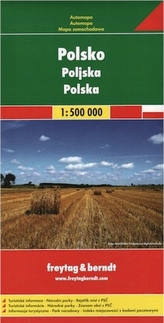 AK 1201 Polsko 1:500 000 / automapa