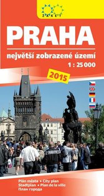 Praha 2015. Největší zobrazené území