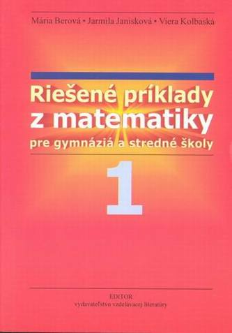 Riešené príklady z matematiky 1