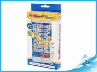 Vzdělávací telefon modrý