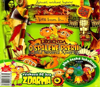 Legenda o spálené prérii,Indiáni+CD ROM