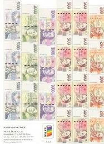 Karta bankovek Karta bankovek