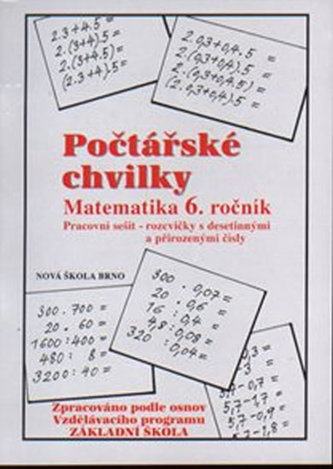 Počtářské chvilky 6 (pracovní sešit pro 6. ročník ZŠ)