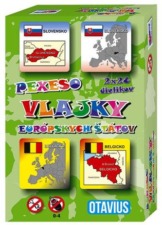 Pexeso - Vlajky európskych štátov