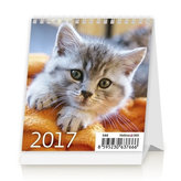 Kalendář stolní 2017 - Mini Kittens
