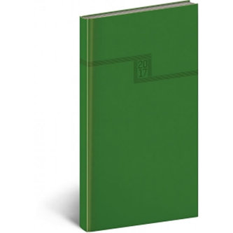 Vivella kapesní diář Zelený 2017