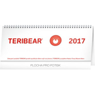 Teribear - stolní kalendář 2017