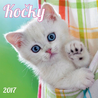 Kočky 2017 - nástěnný kalendář