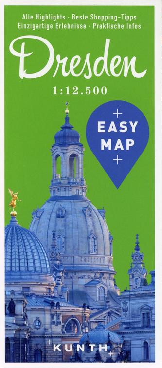 Drážďany - Easy Map 1:12 500