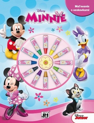 Vymaľovanka s voskovkami/ Minnie