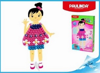 Paulinda Super Beads 3D 10x8mm 95ks holčička