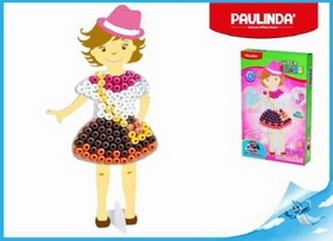 Paulinda Super Beads 3D 10x8mm 95ks holčička