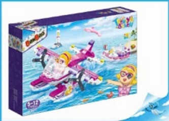 BanBao stavebnice Trendy Beach letadlo