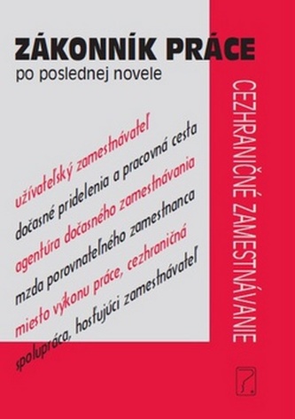 Zákonník práce po poslednej novele, cezhraničné zamestnávanie