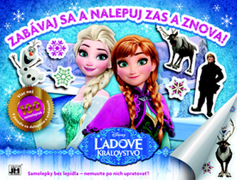 Zabávaj sa a nalepuj zas a znova! Ľadové kráľovstvo