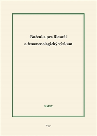 Ročenka pro filosofii a fenomenologický výzkum 2015