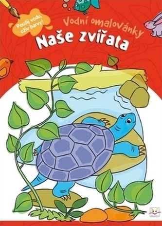 Naše zvířata Vodní omalovánky