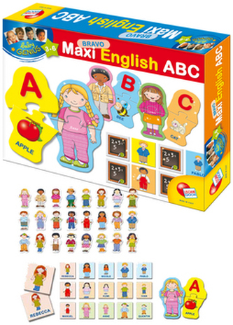 Baby genius bravo maxi abeceda english