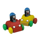 Pískající Krtek v autíčku - 1 kus
