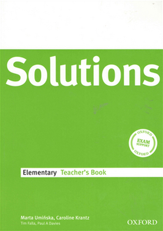 Maturita Solutions Elementary Teacher´s Book
