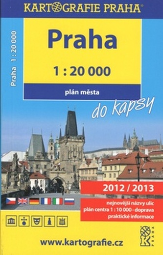 Praha do kapsy, 1:20 000, 6.vydání