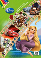 Disney postavičky Omalovánka A5+