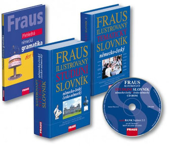 FRAUS studijní komplet 4 v 1, německý jazyk