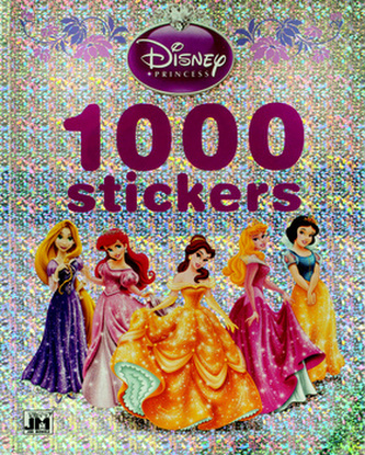 1000 stickers Disney Princezny omalovánka
