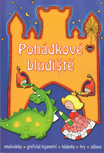Pohádkové bludiště - Omalovánky A4
