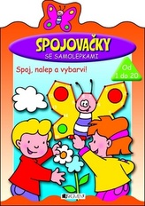 Spojovačky se samolepkami (oranžová)