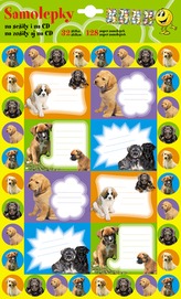 SAMOLEPKY – na sešity – štěňátka