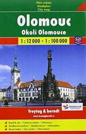 Olomouc mapa 1:12 000
