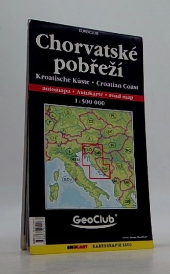 Chorvatské pobřeží - automapa 1:500 T