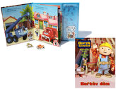 Bořek Stavitel - Bořkův dům - Magnetická kniha s hracími dílky