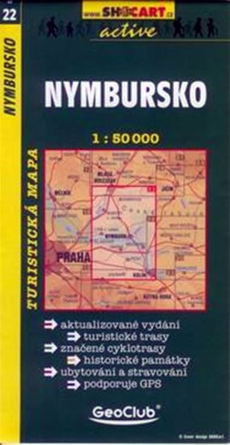 Nymbursko 1:50T -  turist .mapa