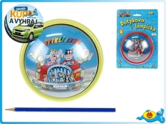 Lampička Čtyřlístek 13,5cm na BO 2druhy na kartě