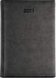 Diář 2011 Print týdenní kapesní - šedá