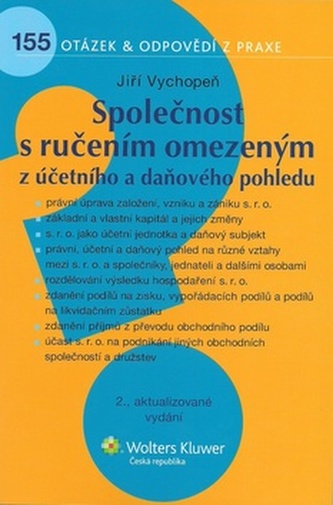 Společnost s ručením omezeným z účetního a daňového pohledu