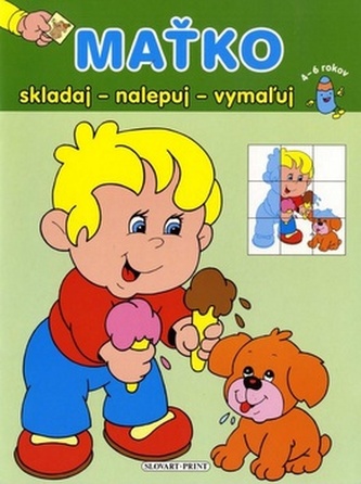 Maťko - skladaj - nalepuj - vymaľuj