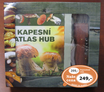 Kapesní atlas hub + houbařský nůž Kapesní atlas hub + houbařský nůž