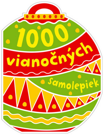 1000 vianočných samolepiek