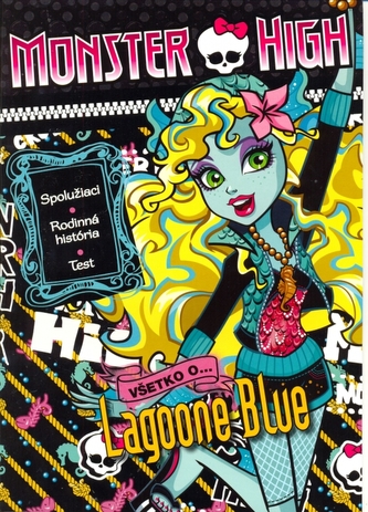 Monster High Všetko o Lagoone Blue