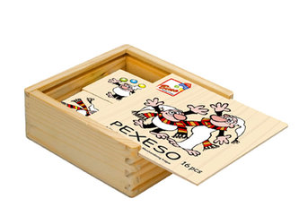 Křemílek a Vochomůrka - pexeso, 16 dílků