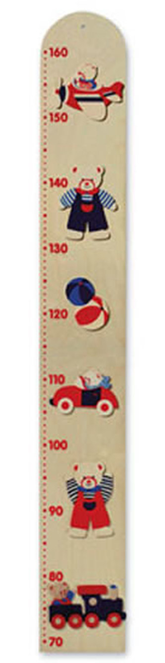 Závěsný metr - medvědi - natur - široký