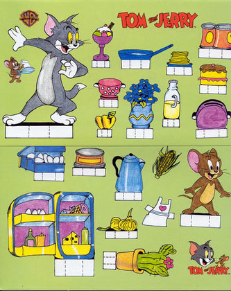 Vystřihovánky - Tom and Jerry