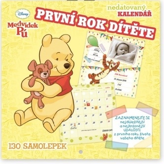 Medvídek Pú První rok dítěte - nástěnný kalendář Medvídek Pú První rok dítěte - nástěnný kalendář