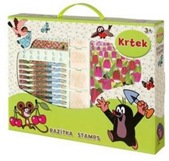 Krtek - razítka v kufříku