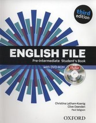 English File Pre-intermediate Student´s Book with iTutor DVD-ROM (3rd)