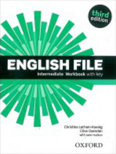 English File Intermediate Workbook with key + iChecker CD-ROM