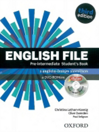 English File Pre-Intermediate Student´s Book + iTutor DVD-ROM Czech Edition
